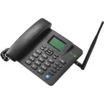 IP telefonas Doro 4100H juodas laidinis ragelis LCD 128x64 500 įra&scaron;ų