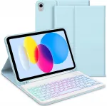 Inateck Keyboard Ace Touch iPad 11/10.9 QWERTZ RGB White