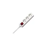 EFB Electronics Power Strip 3x Schuko CEE 7/7 1,5m Black