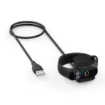 Tactical Xiaomi Mi Band 4 USB įkrovimo laidas su spaustuku, juodas