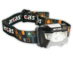 Arcas ARC5 priekinis žibintas su 1 LED ir 2 prožektoriaus LED, 5 W, 160 lm, 4+3 &scaron;viesos režimai