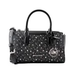 Michael Kors Jet Set Travel Crossbody Bag Black Saffiano Leather 35F5S4XM1LBLA