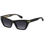 MARC JACOBS Moteri&scaron;ki Akiniai nuo Saulės MJ-1112-S-807 Kvadratiniai Juodi/Pilki 54mm