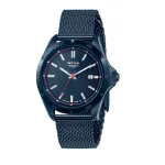 SECTOR MAN R3253231004 43mm mėlynu ciferblatu nerūdijančio plieno kvarcinis laikrodis