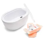 RIO PWAX-EU/1,1 Parafino vonios &scaron;ildytuvas &ndash; 200W, 2,3 kg talpa, balta su violetiniais akcentais