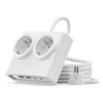 ORICO PDC25 Power Strip 25W 6-in-1 2x AC + 2x USB-A + 2x USB-C - White