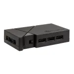SilverStone SST-LSB01 RGB LED skirstytuvas su 2 LED juostelėmis, juodas