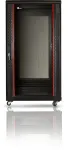 GETFORT 19 inch 22U 600x800 Grindinis stelažo korpusas juodas
