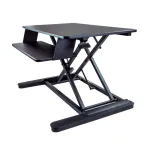 StarTech.com Sit-Stand stalo konverteris su klaviatūros padėklu - 89 x 53 cm pavir&scaron;ius - ergonomi&scaron;kas reguliuojamo auk&scaron;čio stovas
