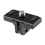 PULUZ PU721B apsauginis rėmas-laikiklis, skirtas Insta360 X4, juodas &ndash; polikarbonatas, 1/4'' ir cold shoe laikiklis