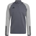 adidas Tiro 23 Competition treniruočių vir&scaron;utinė dalis vyrams Team Grey Four HU1316