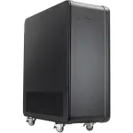SilverStone Technology ALTA G1M Micro-ATX korpusas - juodas, grūdintas stiklas, 90&deg; pagrindinės plok&scaron;tės pasukimas, 180mm Air Penetrator ventiliatorius
