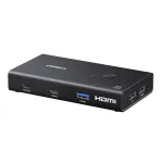 UGreen HDMI 2.0 KVM perjungiklis 2-in-1 out