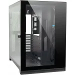 C-703 Vision ATX Gaming korpusas, Grūdintas stiklas, Juodas