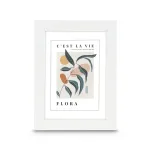 Hama Flora plastikiniai rėmai, balti, 30 x 40 cm (00193322)