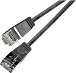 Wirewin Triotronik PKW-LIGHT-STP-K6 3.0 SW Cat6 ekranuotas tinklo kabelis, 3m, juodas