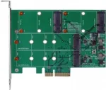 EXSYS EX-3649 mSATA/M.2 RAID valdiklis, PCIe x2, RAID 0/1/JBOD, ASM1062R