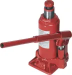 Br&uuml;der Mannesmann hidraulinis butelinis domkratas 8 t, kėlimo auk&scaron;tis 200-385 mm (007-T-GS-8T)