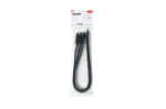 HellermannTyton SOFTFIX-XL atsegamas kabelių rai&scaron;tis 580mm x 28mm juodas, 3 vnt. 115-28590