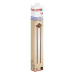 tesa MOON BRONZE besisukantis 2 strypų rank&scaron;luosčių laikiklis, savaime lipnus, metalinis, bronzos spalvos, 6 kg apkrova 40602-00000-00