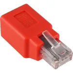 Wentronic Goobay CAT 5e RJ45 jungtis/sujungimas, kryžminis &ndash; iki 100 MHz tinklams (68912)