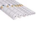 HERMA 7025 knygų apsauginė plėvelė, savaiminė lipni, 400 mm x 25 m, permatoma, blizgi PP, su tinkleliu
