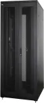 IT-BUDGET 19 colių serverinė spinta SRK - 42U - 800x1000 mm - perforuotos dvigubos priekinės ir galinės durelės - kabelių kanalai - i&scaron;ardytos būklės - juoda 90ITB19SRK42810DTSN