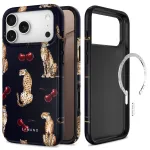 TECH-PROTECT Lamano MagSafe dėklas iPhone 17 Pro Max / 18 Pro Max - Midnight Cherry