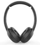 PHILIPS UpBeat belaidės ant ausų uždedamos ausinės su mikrofonu, juodos