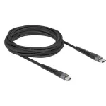 USB laidas DeLOCK 81126 USB 2.0 3 m USB-C juodas