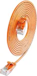 Wirewin SLIM KAT6A 10 Gigabit &scaron;viesos pataisymo kabelis, U/UTP, &Oslash; 3,6 mm, oranžinis, 0,5 m SLIM-L-UU-K6A 2.0 OR