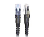 Patchsee ThinPatch UTP CAT 6a tinklo kabelis 1,2 m juodas &ndash; 10 Gbps, PoE++, plonas ir lankstus