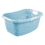 keeeper Lasse ergonomi&scaron;ka inksto formos skalbinių krep&scaron;ys, Nordic Blue, 40 L, mink&scaron;tos rankenos, 1 vnt. 1078268000000