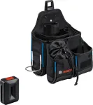 Įrankių krep&scaron;ys Bosch GWT 4 Professional 1600A0265T, 1000D poliesteris, atlaiko 5 kg, juodas/mėlynas