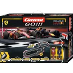 Lenktynių trasos rinkinys CARRERA GO!!! Champion's Racing &mdash; 1:43 mastelio elektrinė slot car trasa