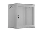Sieninis stovo spintas LANBERG WF01-6412-23S 19 colių 12U pilkos spalvos perforuotomis durimis