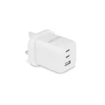Dicota maitinimo blokas &ndash; kompakti&scaron;kas, GaN &ndash; 65 W &ndash; 5 A &ndash; PD 3.0 &ndash; 3 i&scaron;vesties prievadai (2x USB-C, USB)