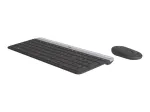 Bevielis klaviatūros ir pelės rinkinys Logitech MK470 Slim Combo