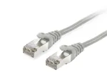 Equip Cat.6A S/FTP Patch Laidas, Pilkas, 1,5 m