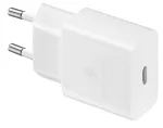 Mobiliojo įrenginio įkroviklis Samsung EP-T1510NWEGEU, 15W USB-C, 100&ndash;240V AC, vidaus, baltas