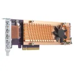 QNAP QM2-4P-384 PCIe 3.0 plėtotės kortelė 4&times; M.2 NVMe SSD
