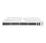 Aruba Instant On 1930 48G Class4 PoE 4SFP/SFP+ 370W valdomas L2+ Gigabit Ethernet jungiklis, 1U, baltas