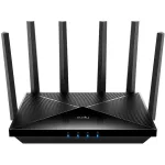 Stalininis mar&scaron;rutizatorius Cudy WR11000 &ndash; tribandinis 2,4/5/6 GHz, Wi‑Fi 7, 4&times; 2,5 Gigabit LAN, 5765 Mbps 6 GHz juostoje, 512 MB RAM