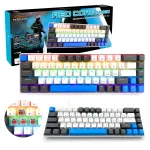 Media-Tech MT1259 Red Core MX60 kompakti&scaron;ka 60 % mechaninė žaidimų klaviatūra