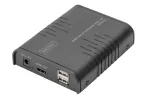 Digitus HDMI KVM IP i&scaron;plėtimo imtuvas Full HD laidinis 120 m USB