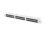 Patch Panel 1U Lanberg PPU5-1048-S 48 prievadų Cat5e