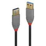 Lindy 3 m USB 3.2 A-A laidas, 5 Gbps, Anthra Line