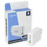 Maitinimo blokas ALLNET PSU-GaNPD-USB-1A3C-130W &mdash; 130W, 1&times; USB-A, 3&times; USB-C