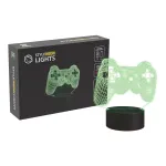Stalinė lempa MANTA SNL57RGB RGB 3D &scaron;viesos dekoracija, RGB LED, dekoratyvinis 3D efektas