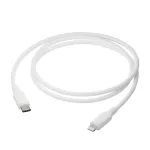 USB-C į Lightning laidas 1,2 m, d bramante re-charge Pro, baltas